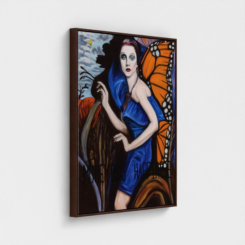 prodigi-media-sync:v1:Totally Bugging:framed-canvas/brown/angled