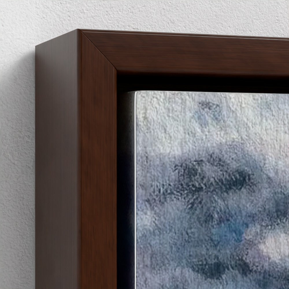 prodigi-media-sync:v1:Totally Bugging:framed-canvas/brown/closeup