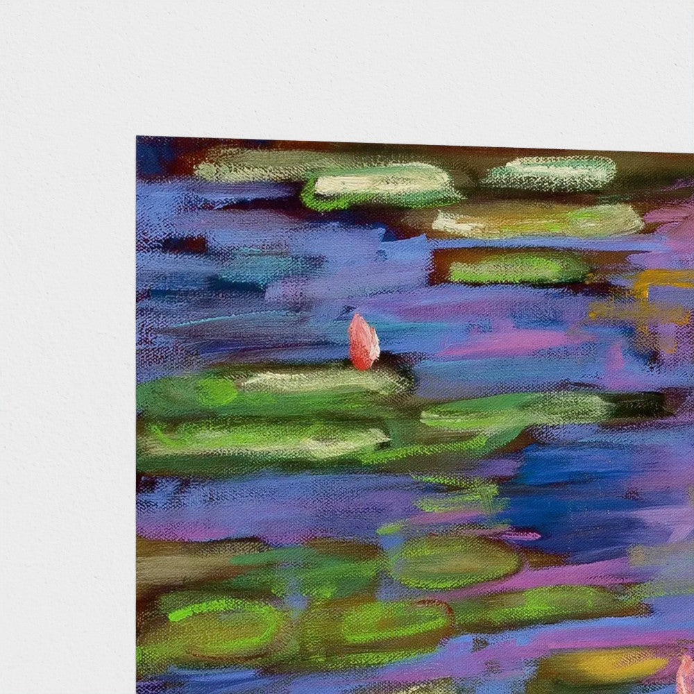 prodigi-media-sync:v1:Water Lilies 3:print-only/closeup