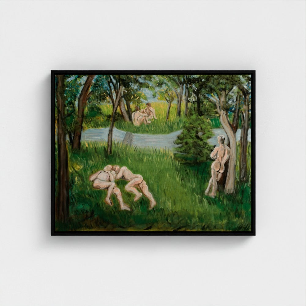 Eros- "Un Petit Mort" Eco Framed Canvas