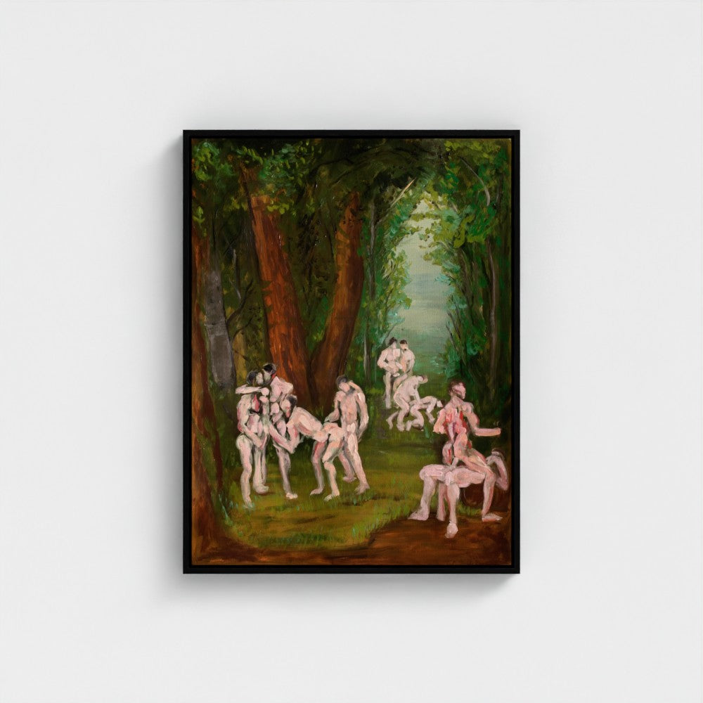 Eros 3 Eco Framed Canvas