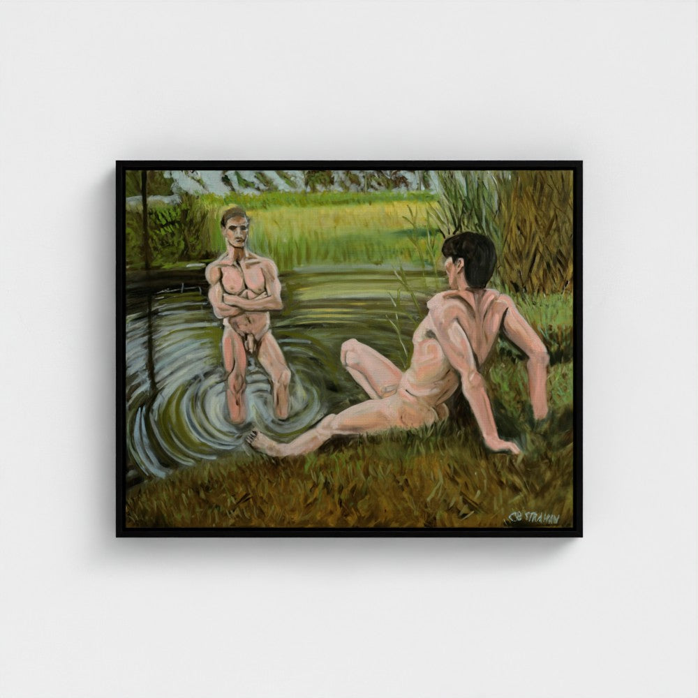 Eros Pond Eco Framed Canvas