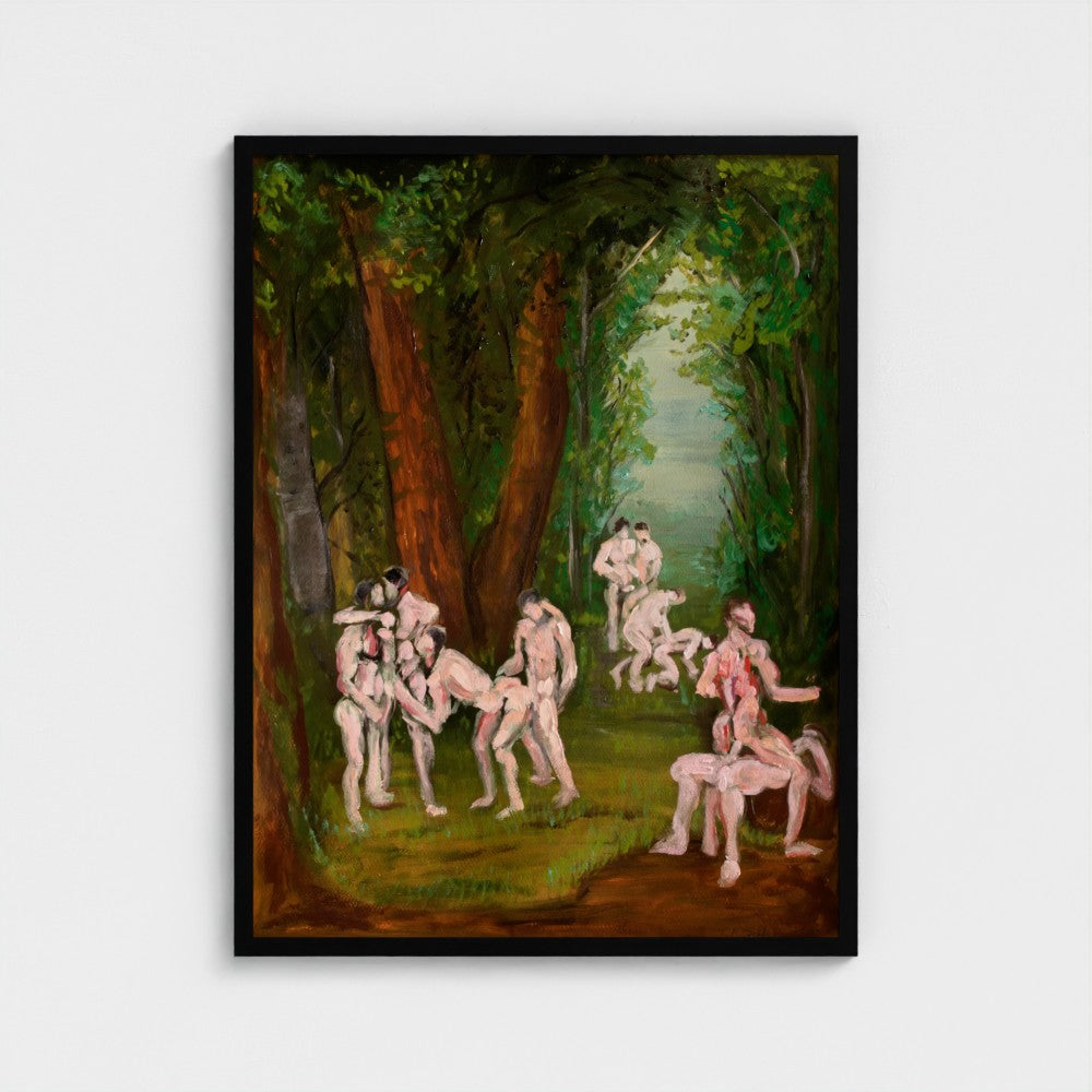 Eros 3 Framed Fine Art Print