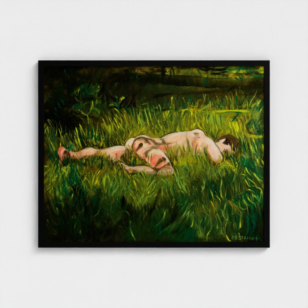 Eros "Grass" Framed Fine Art Print
