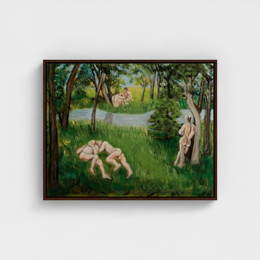 Eros- "Un Petit Mort" Eco Framed Canvas