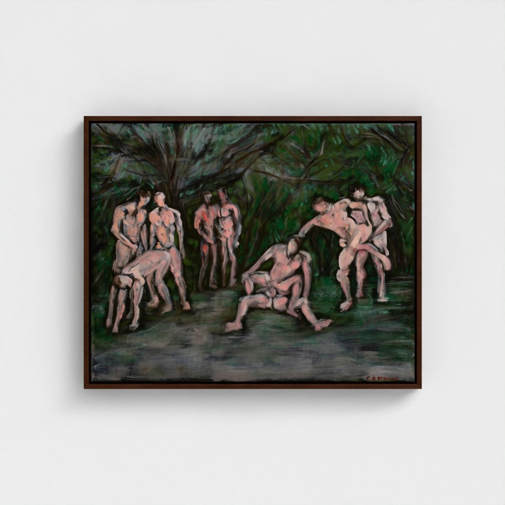 Eros 4 Eco Framed Canvas