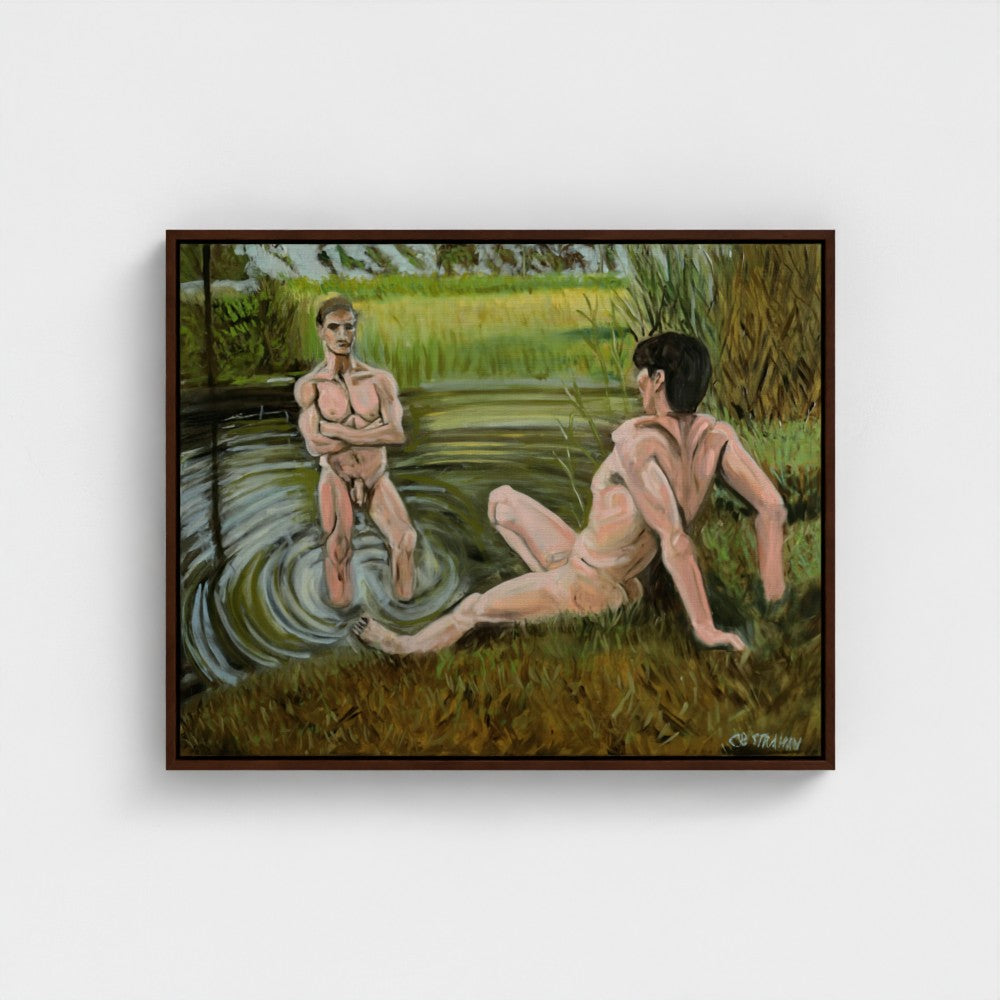 Eros Pond Eco Framed Canvas