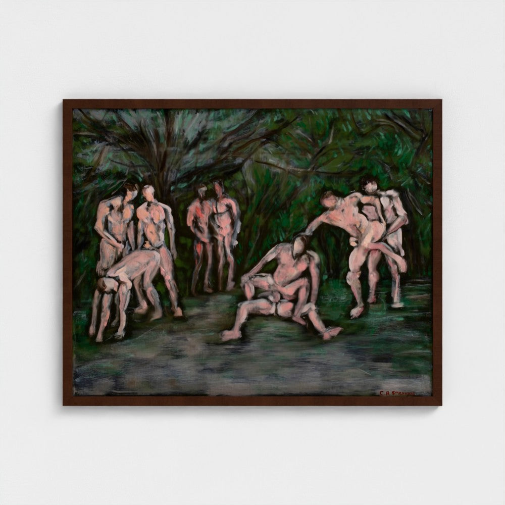 Eros 4 Framed Fine Art Print