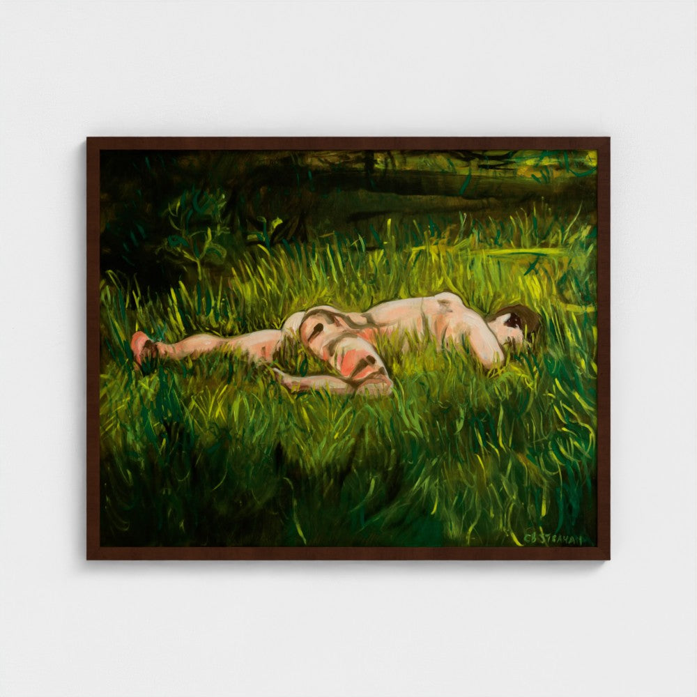 Eros "Grass" Framed Fine Art Print