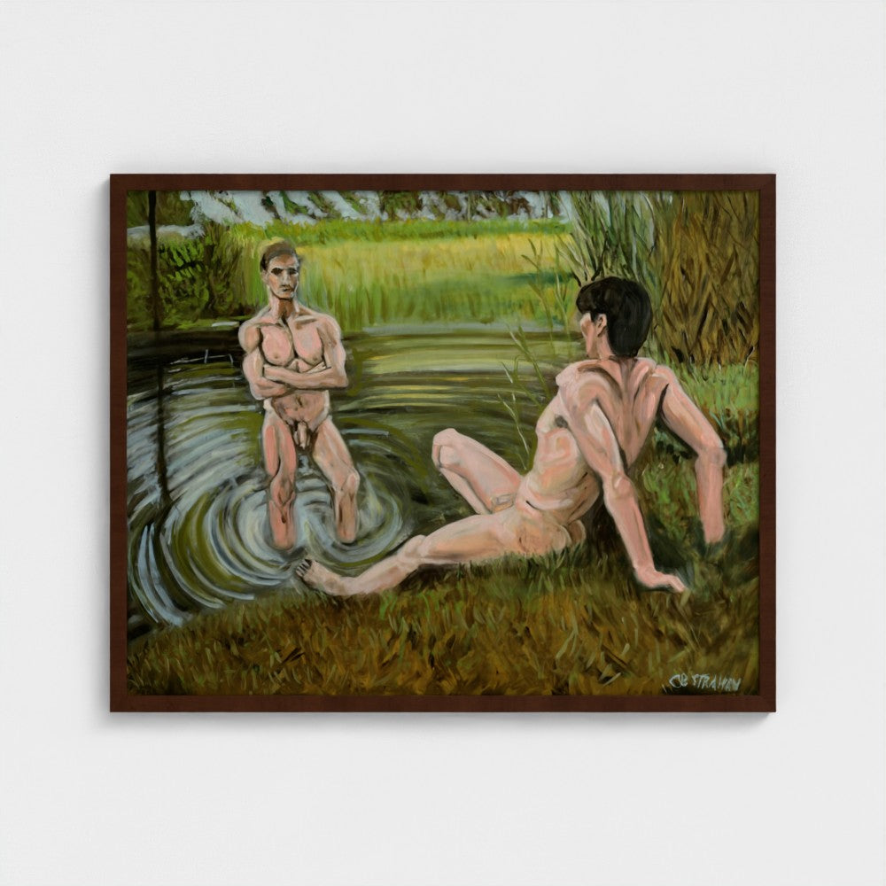Eros Pond Framed Fine Art Print