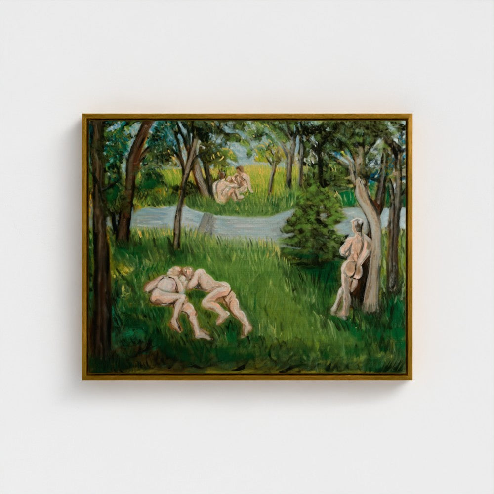 Eros- "Un Petit Mort" Eco Framed Canvas