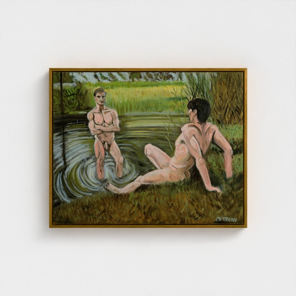Eros Pond Eco Framed Canvas