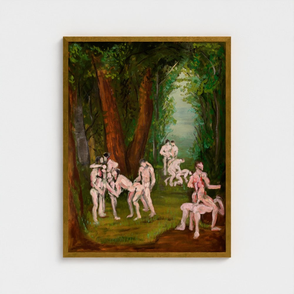 Eros 3 Framed Fine Art Print