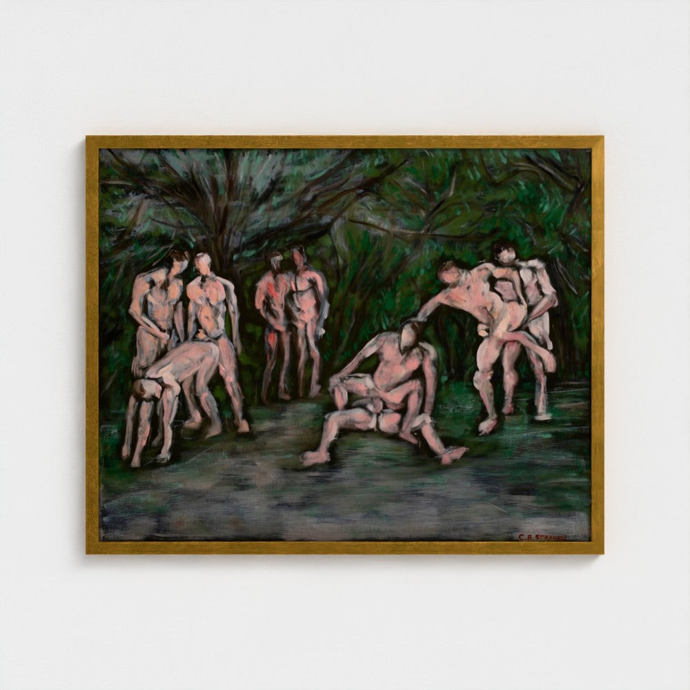 Eros 4 Framed Fine Art Print