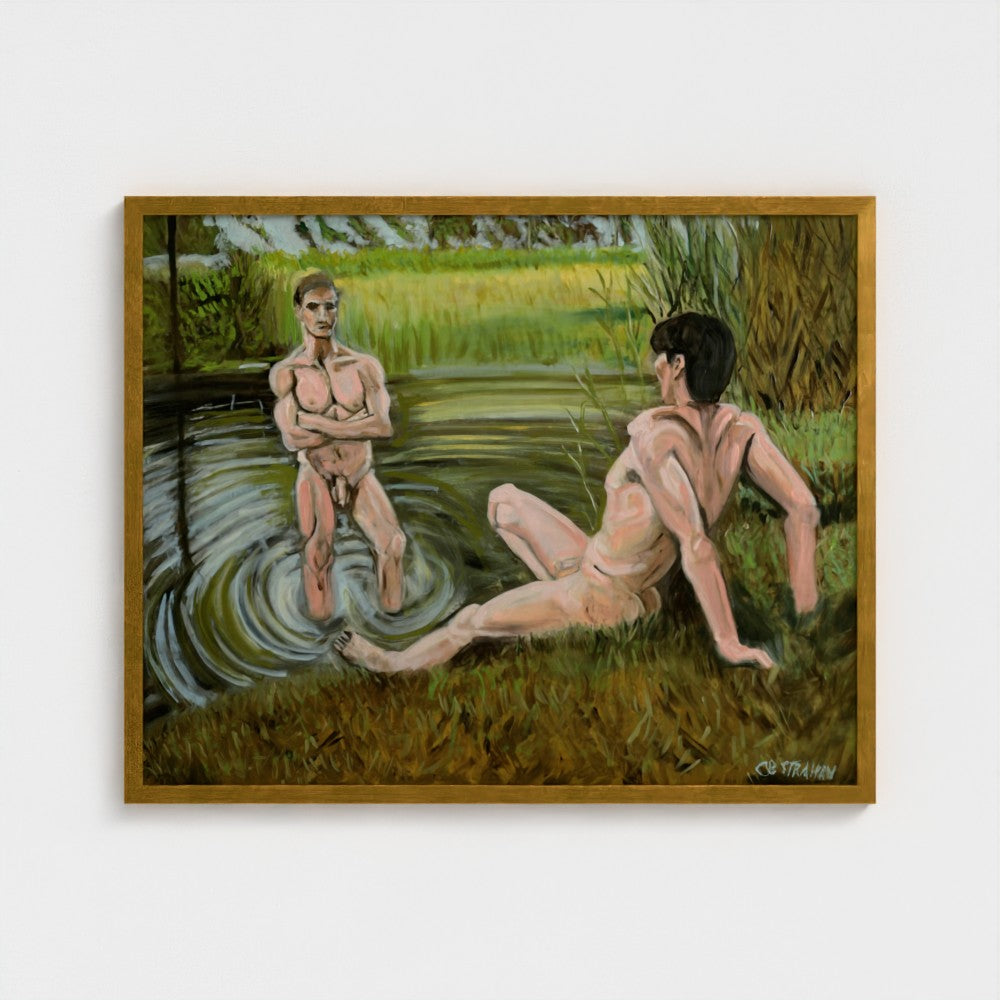 Eros Pond Framed Fine Art Print