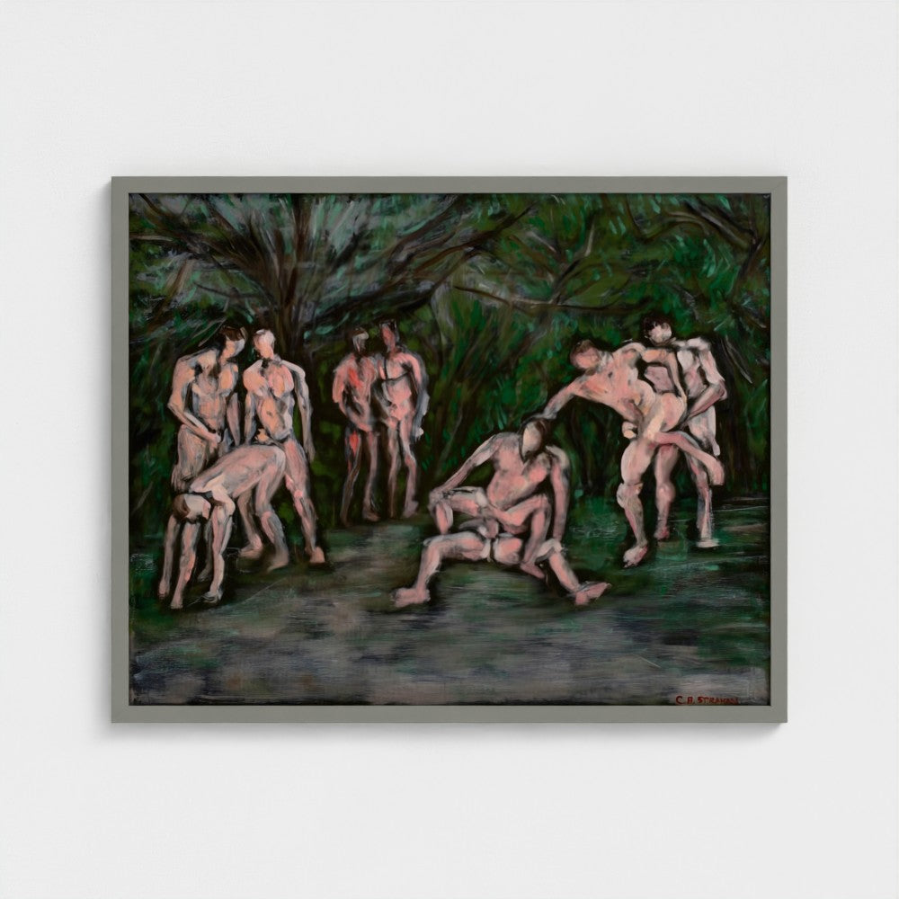 Eros 4 Framed Fine Art Print