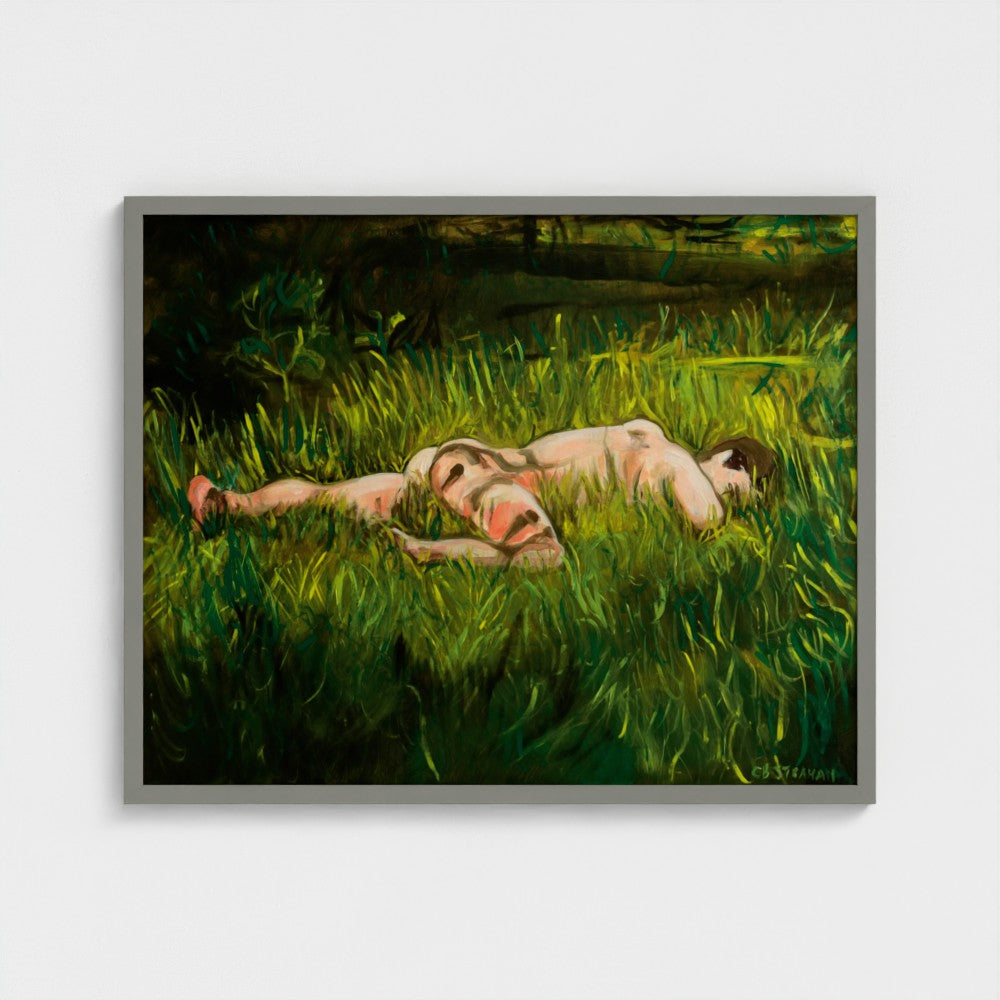 Eros "Grass" Framed Fine Art Print