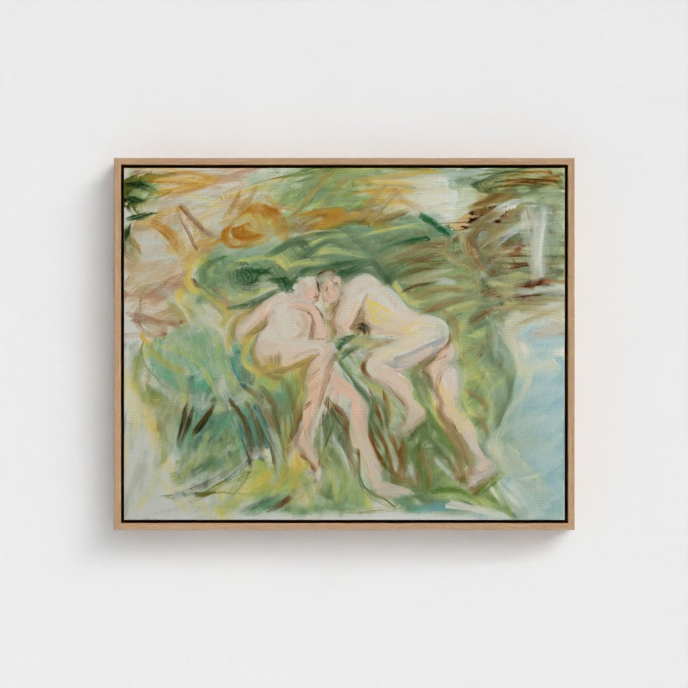 Eros "Sargent Abstraction" Eco Framed Canvas
