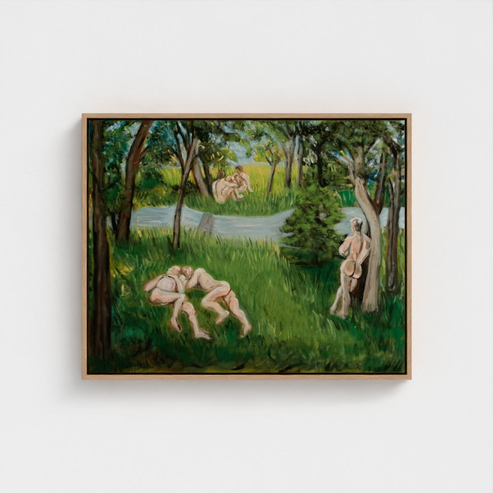 Eros- "Un Petit Mort" Eco Framed Canvas