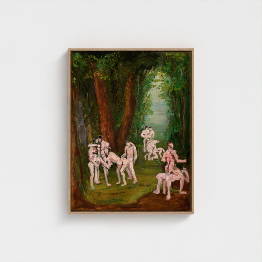 Eros 3 Eco Framed Canvas