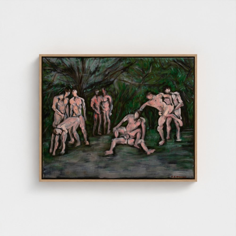 Eros 4 Eco Framed Canvas