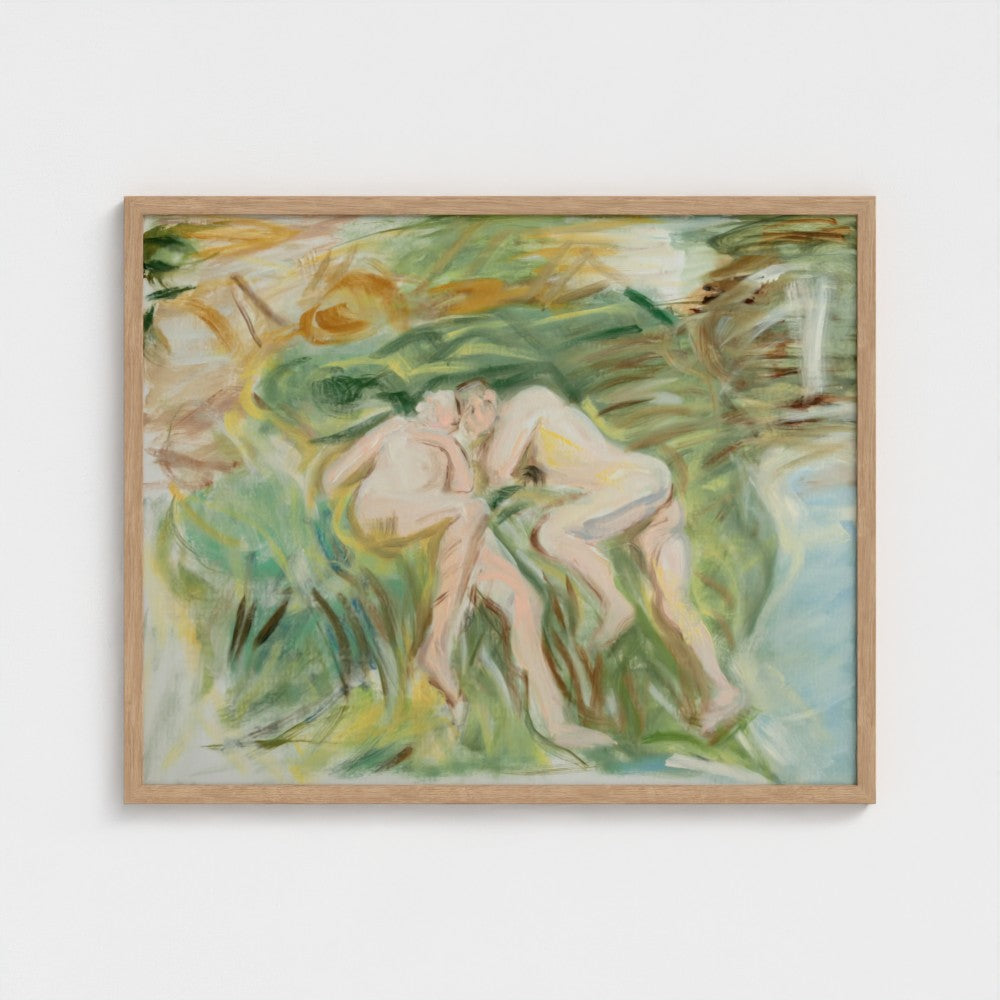 Eros "Sargent Abstraction" Framed Fine Art Print