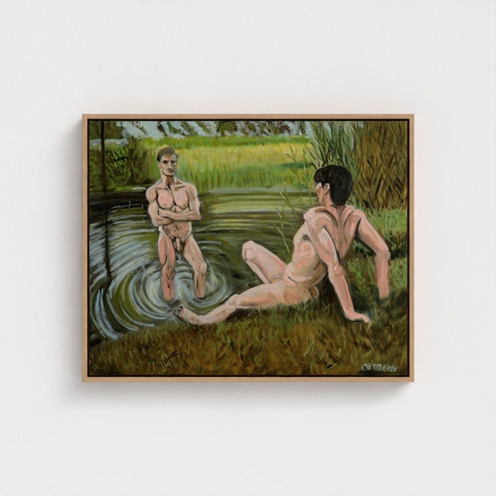 Eros Pond Eco Framed Canvas