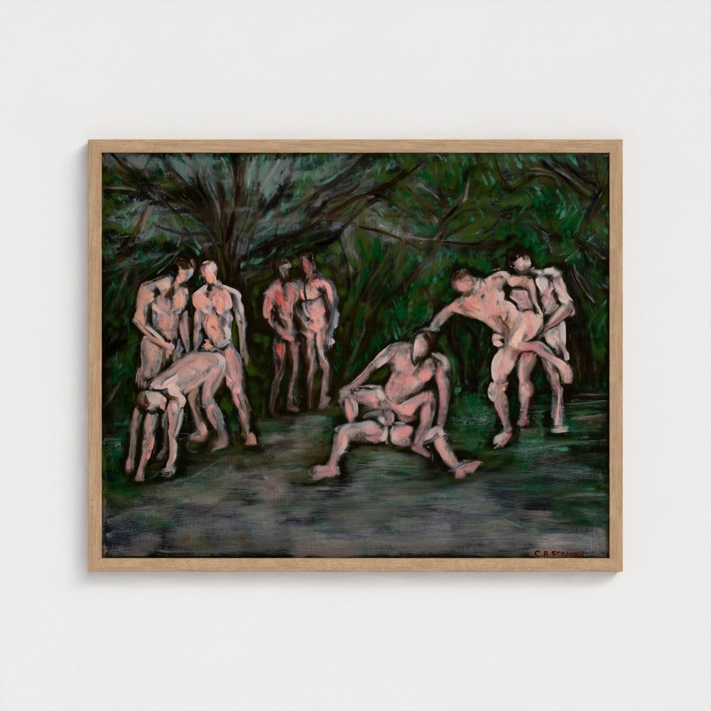 Eros 4 Framed Fine Art Print