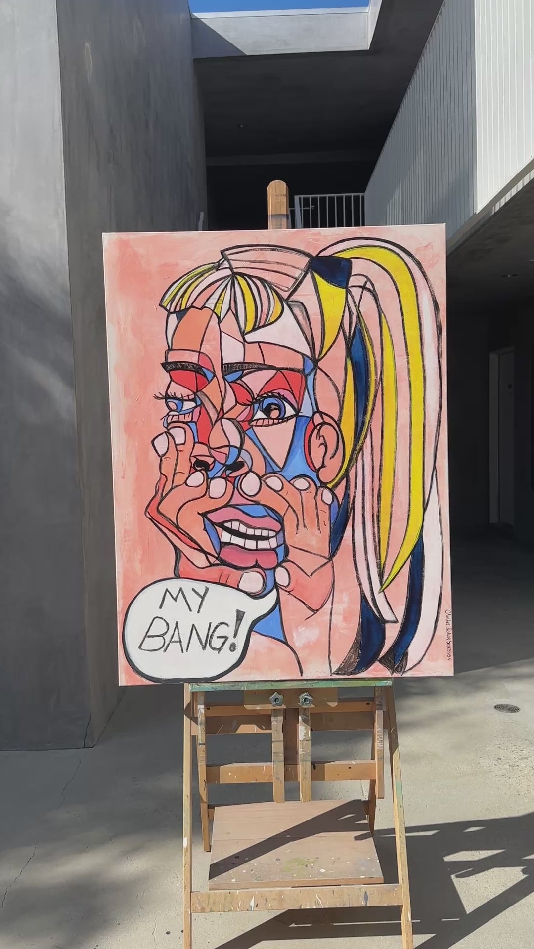 Weeping Woman At The Hairdresser