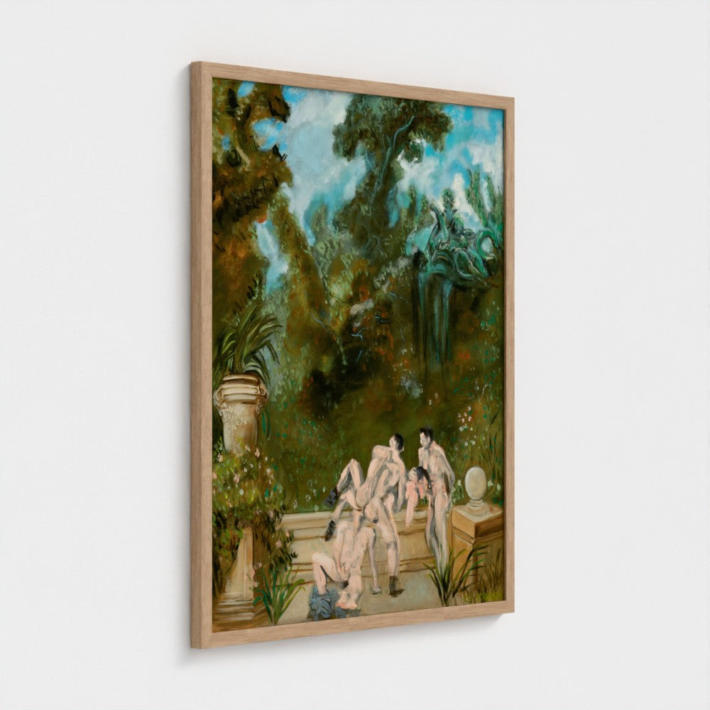 Eros Garden Fine Art Print