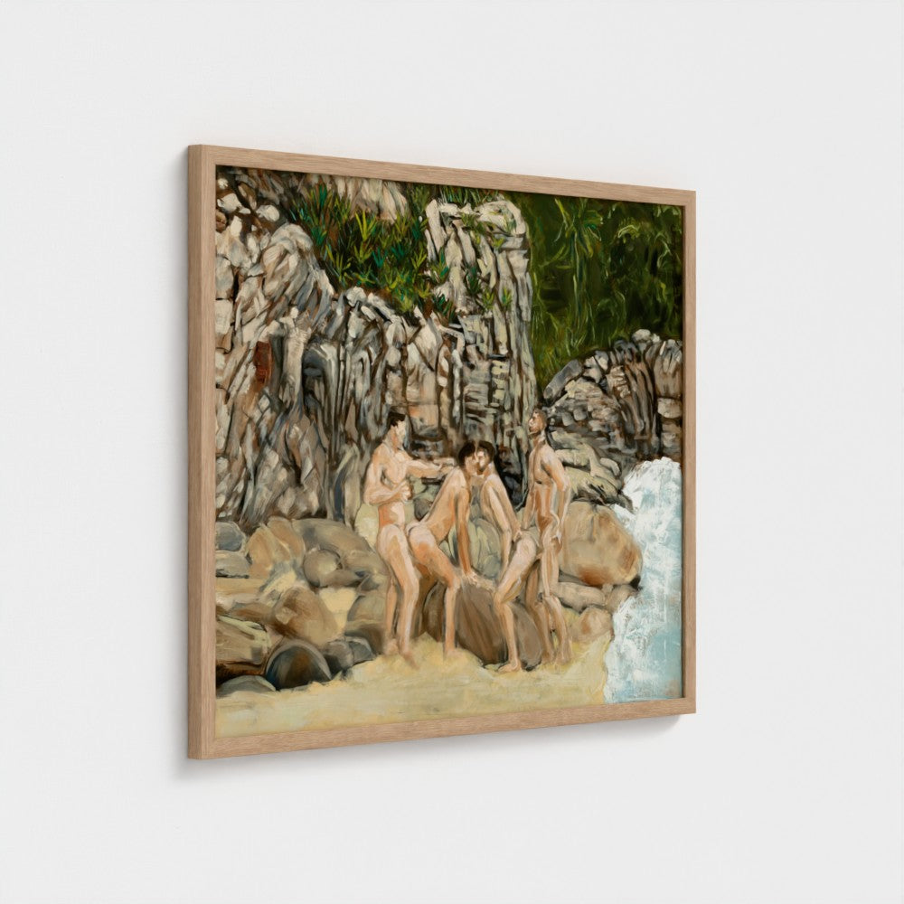 Eros Beach Fine Art Print