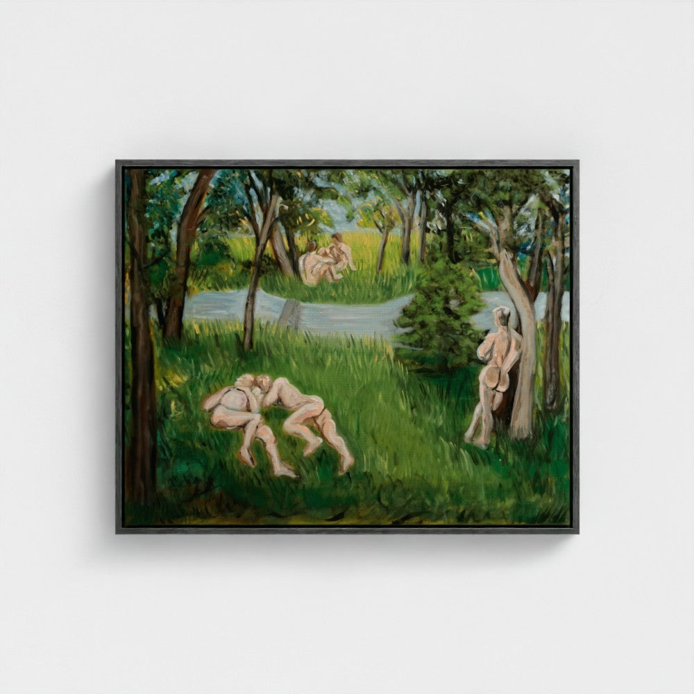 Eros- "Un Petit Mort" Eco Framed Canvas