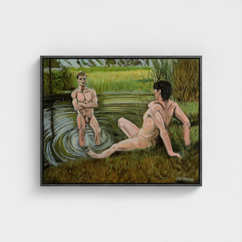 Eros Pond Eco Framed Canvas