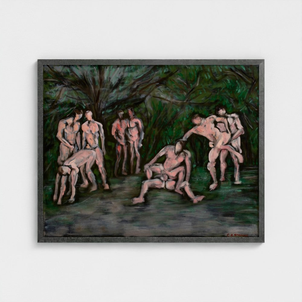 Eros 4 Framed Fine Art Print