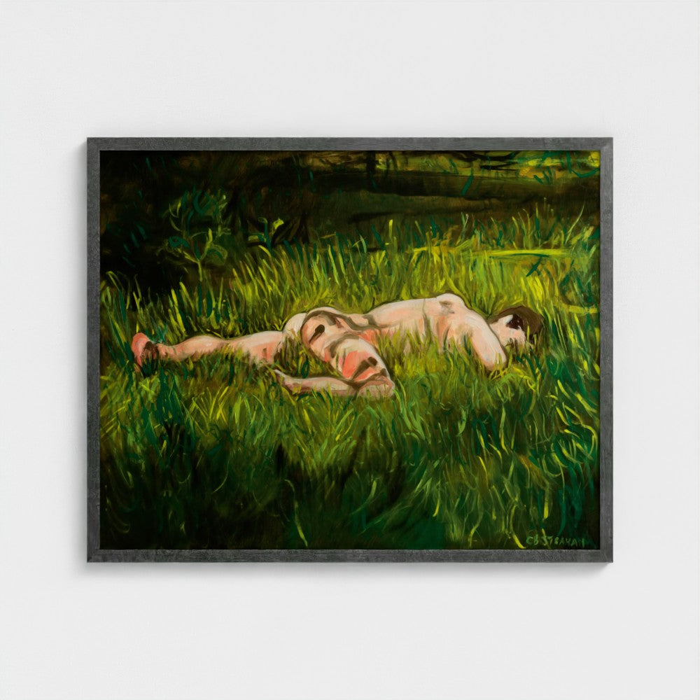 Eros "Grass" Framed Fine Art Print