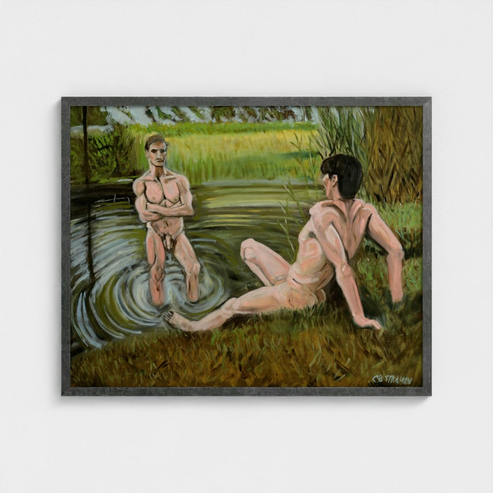 Eros Pond Framed Fine Art Print