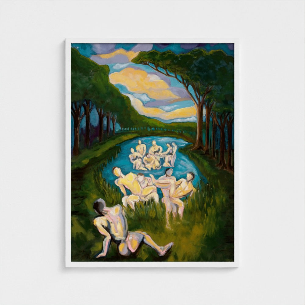 Eros 1 Framed Fine Art Print