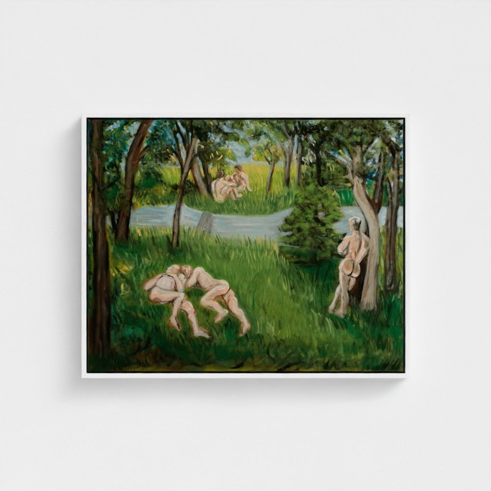 Eros- "Un Petit Mort" Eco Framed Canvas
