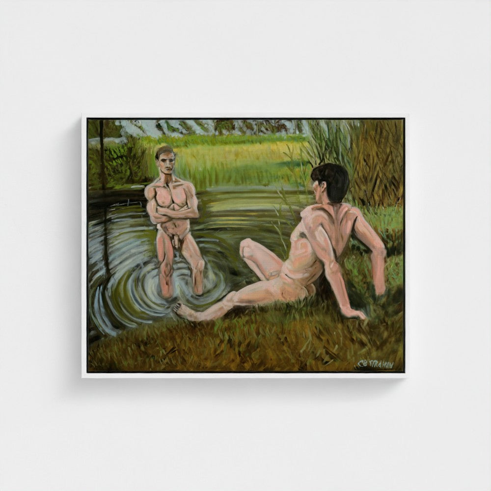 Eros Pond Eco Framed Canvas