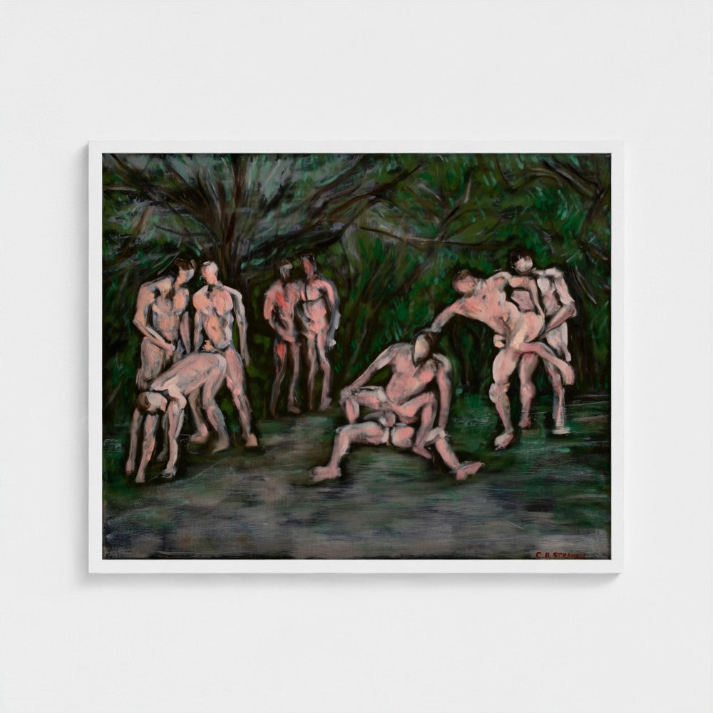 Eros 4 Framed Fine Art Print