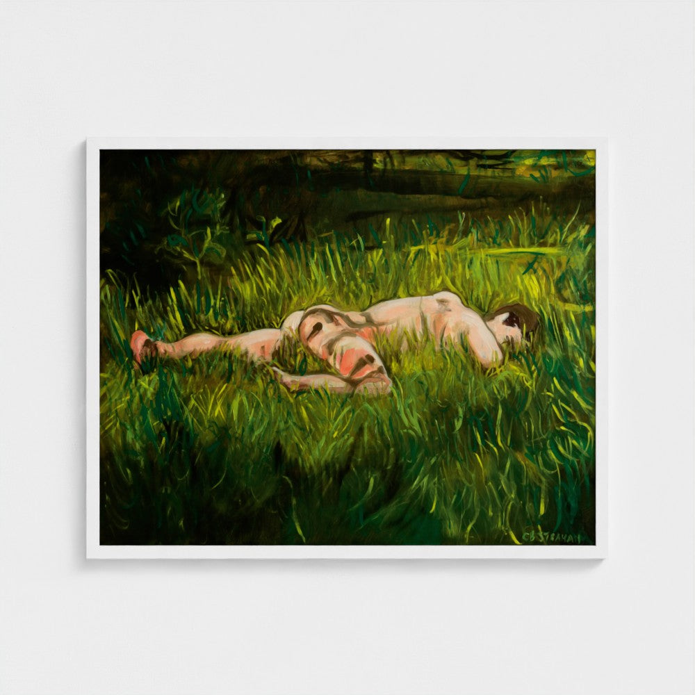 Eros "Grass" Framed Fine Art Print